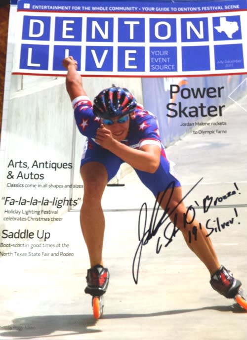 Denton Live autograph