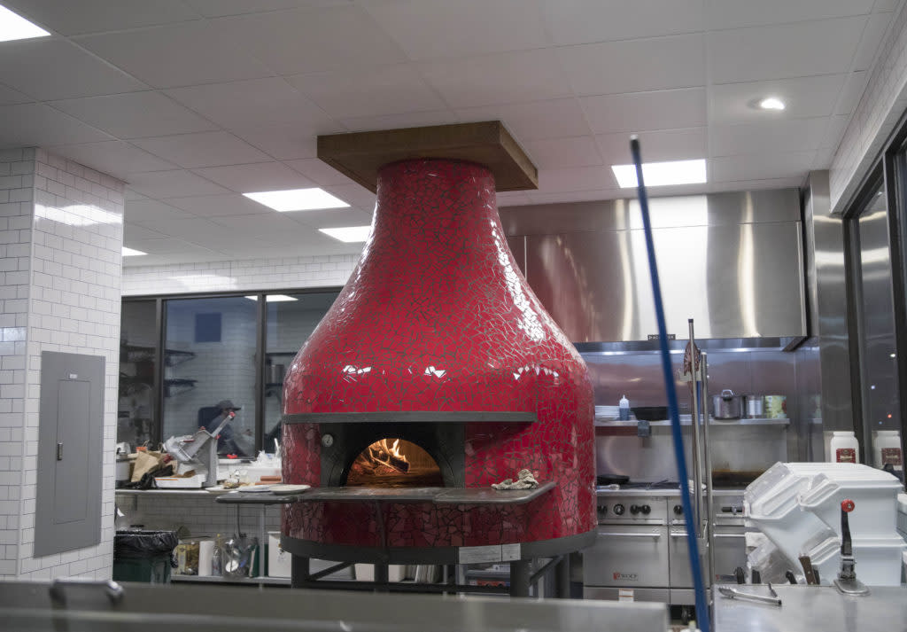 Alibi Wood Fire Pizzaria oven
