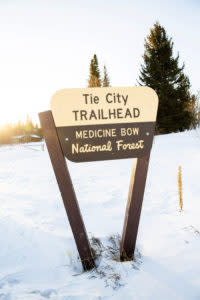 Tie City Trailhead Medicine Bow National Forest