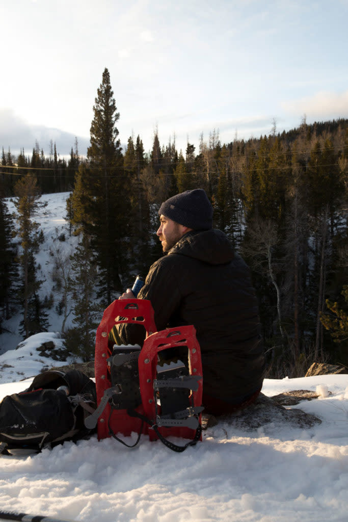 snowshoeing wyoming