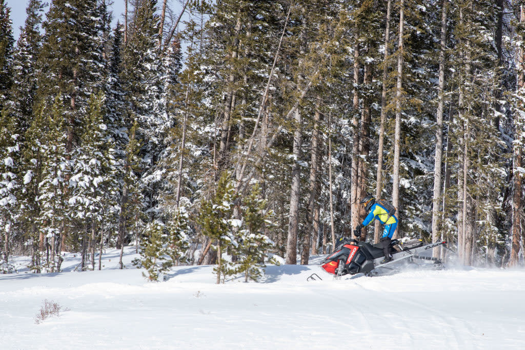 Guide to snowmobiling in the snowy range mountains