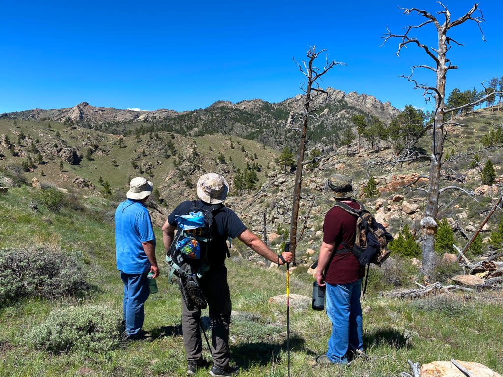 Hiking to one of Wyoming's Waterfalls near Laramie