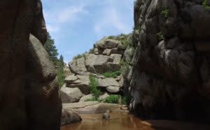 Wyoming Waterfalls Hidden Falls Curt Gowdy