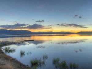 Lake Hattie Laramie Plains Lakes Fishing Sunset