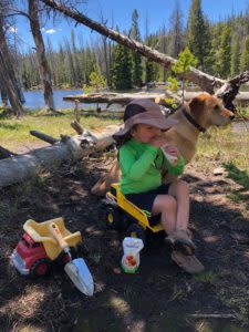 camping in Wyoming