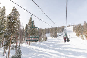 ski lift skiing snowboarding Laramie Wyoming winter activities