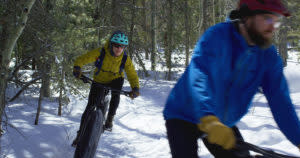 fat tire biking bicycle fattire Laramie Wyoming winter activities