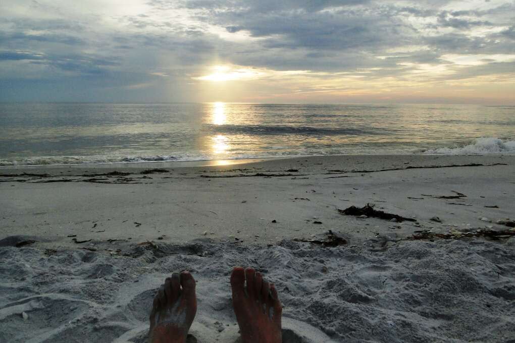 Celebrate the sunset on an empty sweep of sand in Boca Grande.