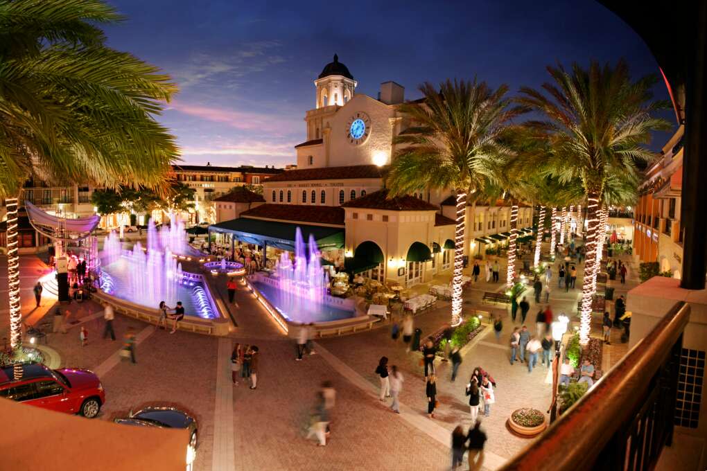 Clematis Street and CityPlace are the places to be for nightlife in downtown West Palm Beach.