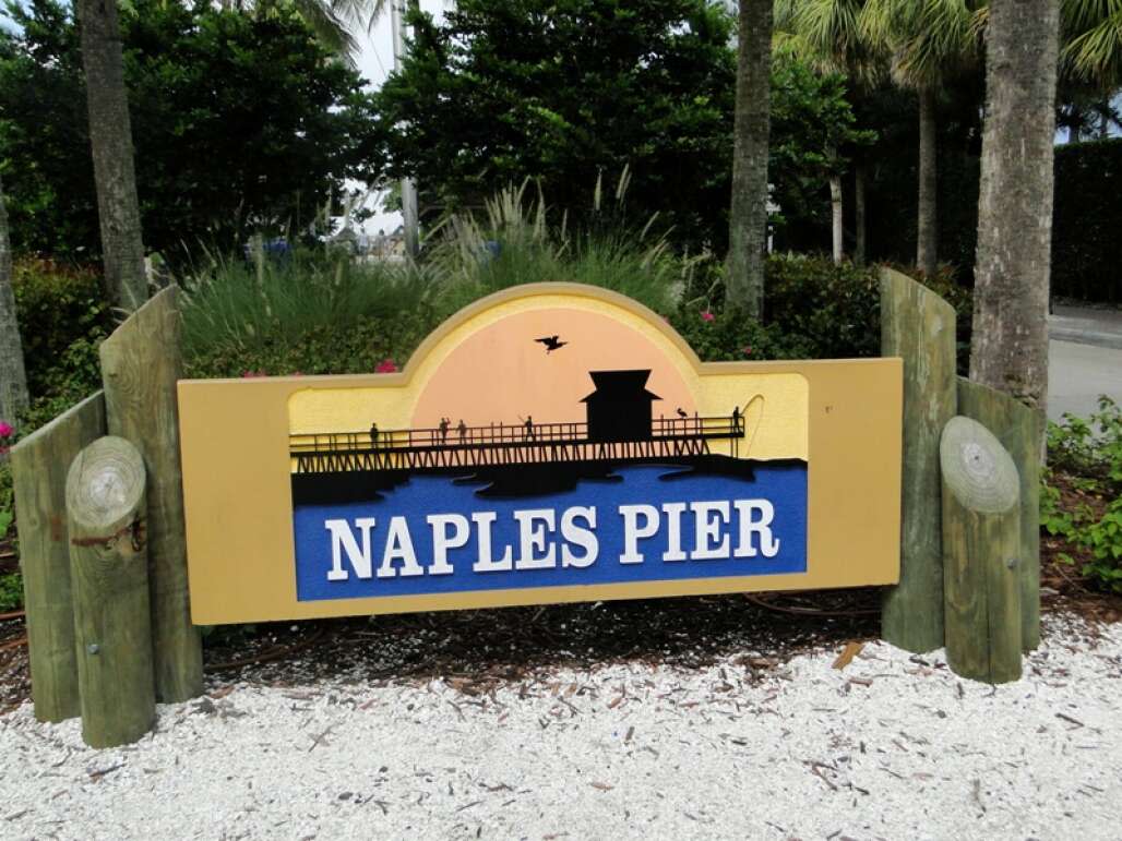 Naples pier Florida