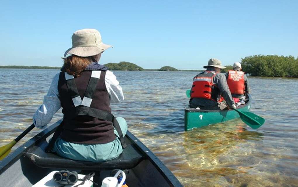 Kayak tours are one of the best ways to see nearby Biscayne National Park. 