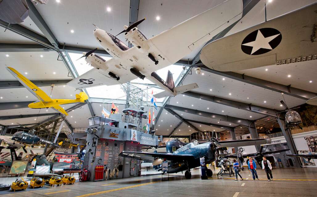 Family activities at Naval Aviation Museum in Pensacola