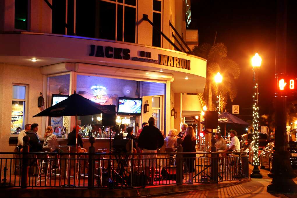 Coolest Block in Punta Gorda Nighttime Walking Tour of Downtown