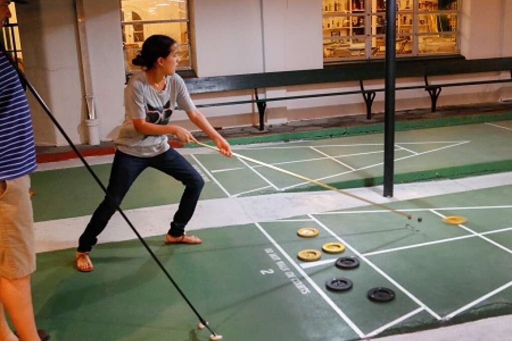 St. Pete shuffleboard fun