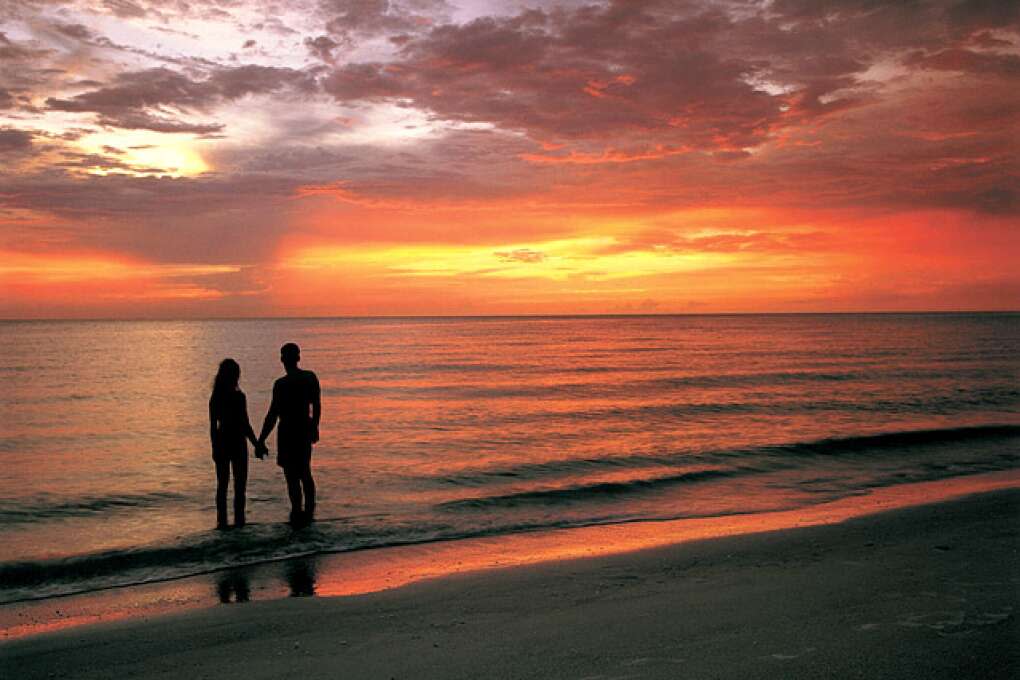 Sunsets are a picture-perfect backdrop for romance in St. Pete/Clearwater.