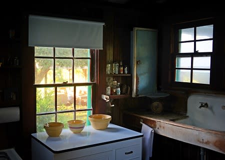 The kitchen of the house of the poet Laura Riding Jackson