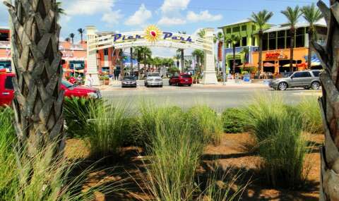 Pier Park, in Panama City Beach, is home to a plethora of shops and eateries, including the newly-added Dave & Buster’s, a popular dining and video arcade chain.