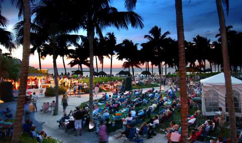 SummerJazz on the Gulf, at The Naples Beach Hotel, paints a soul soothing picture.