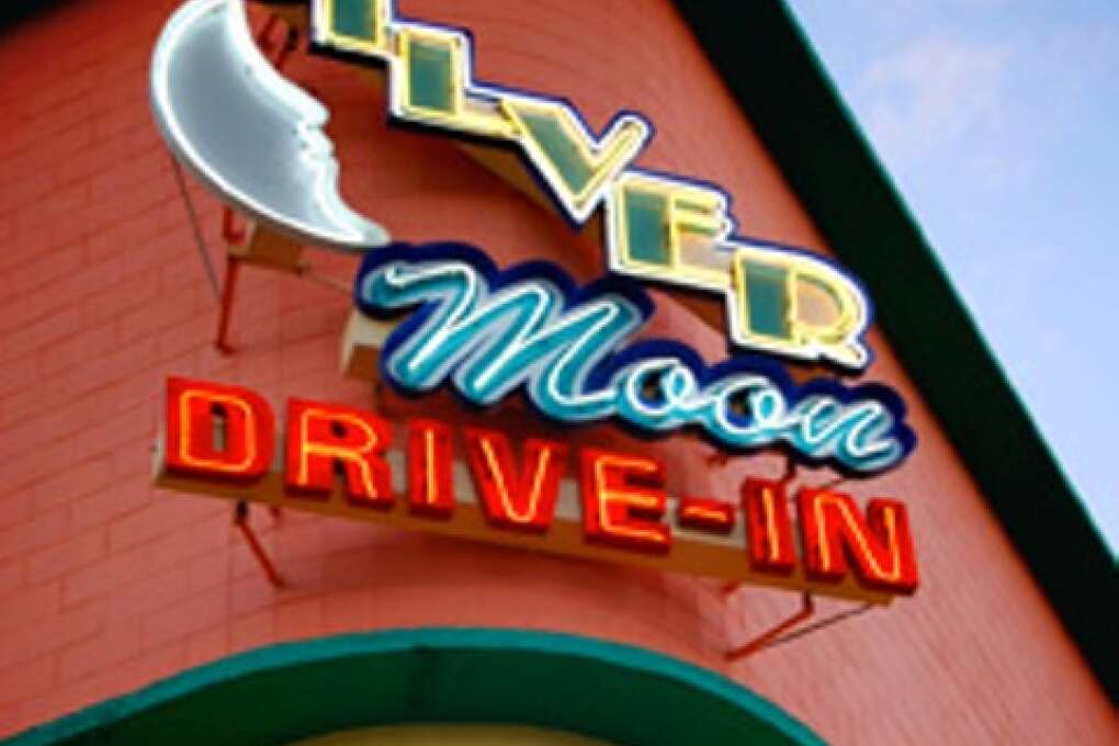 Silver Moon Drive In Theater exterior