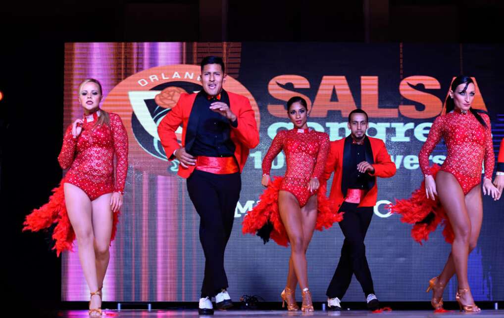 dancers at Orlando Salsa Congress