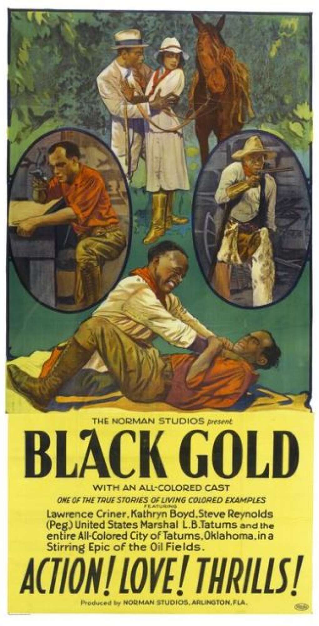 'Black Gold' Motion Picture Poster