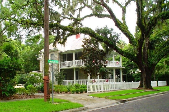 Jenning's historical house at Irene Street in Brooksville, FL