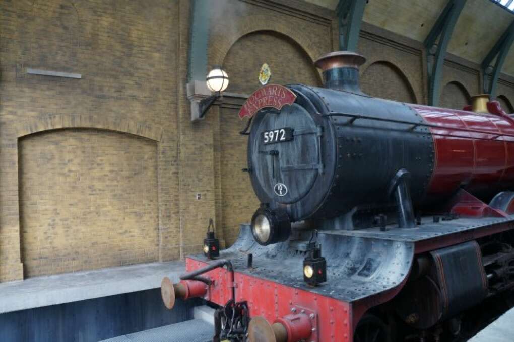 All aboard the Hogwart's Express