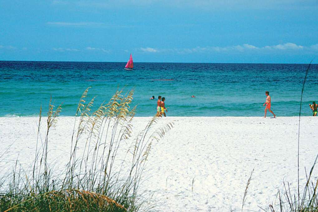 Fort Walton Beach is known for its emerald-green water and powder-white sand
