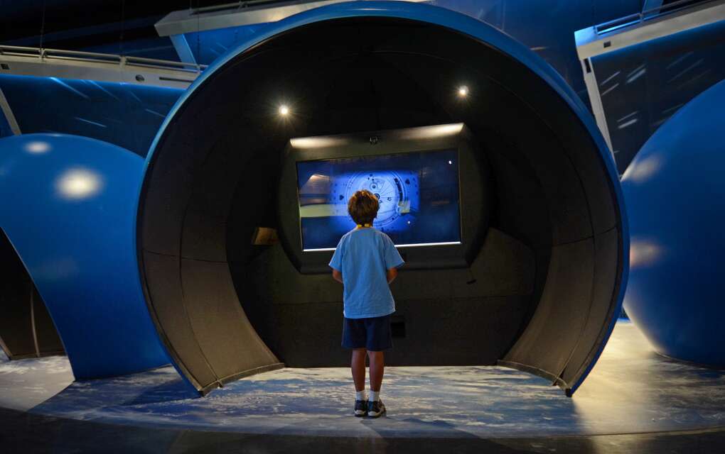 Kids will have a blast at the Kennedy Space Center in Cape Canaveral where the visitor center recently marked 50 years. 