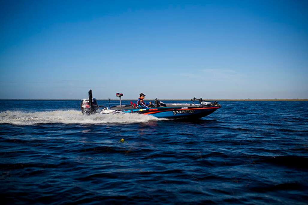 bass fishing on Lake Okeechobee