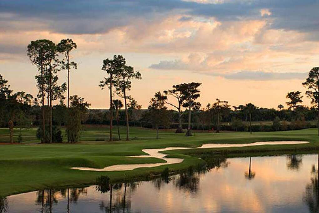 Guests of the Waldorf Astoria Naples can play the private Naples Grande Golf Club.