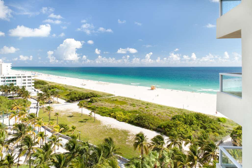 What a view from the Marriott Stanton South Beach