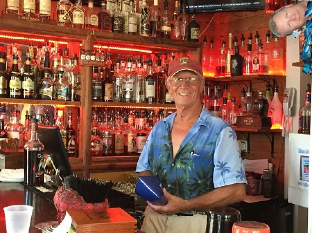 Bob Leonard at the Rum Bar