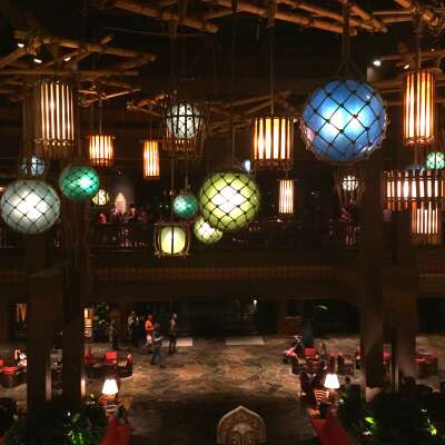Disney's Polynesian Village Resort is a great spot to spend the evening with plenty of bars and dining options