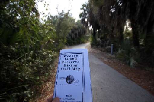 Hiking trails to see the wildlife on the Weedon Island Preserve