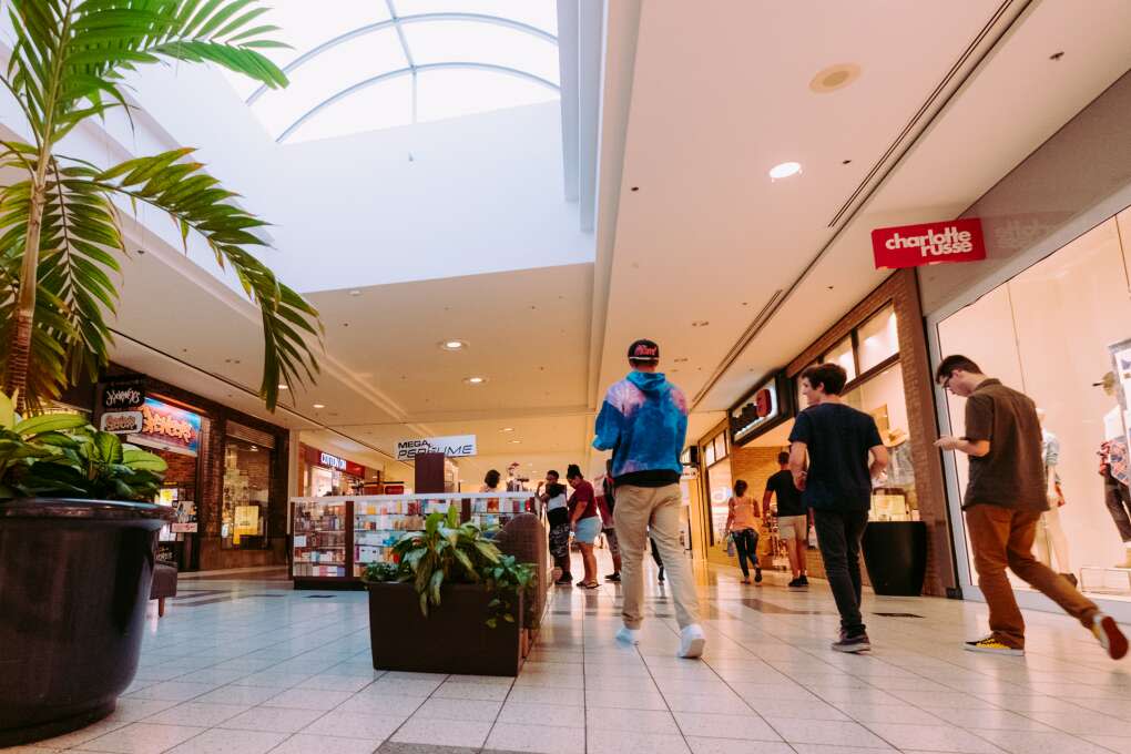 The Oaks Mall is perfect for a day of browsing and buying. 