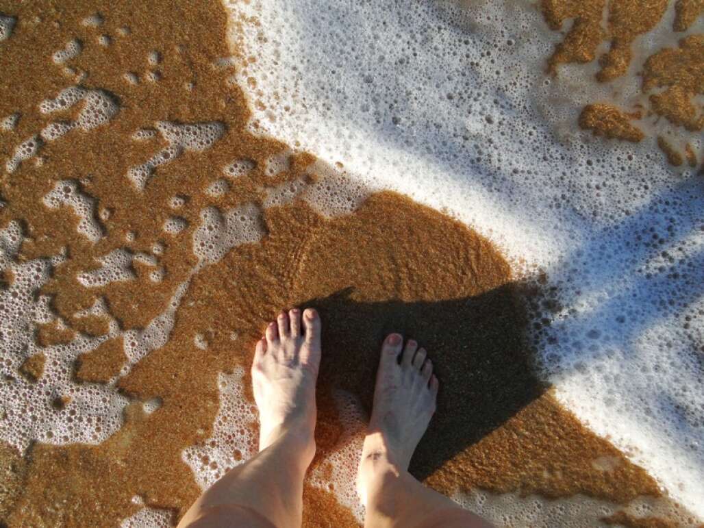 Beautiful cinnamon beach from Palm Coast Beach, FL hotel, Hammock Beach Resort. 