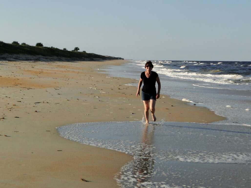 Beautiful beaches line the beach at Palm Coast Beach, FL hotel, Hammock Beach Resort. 