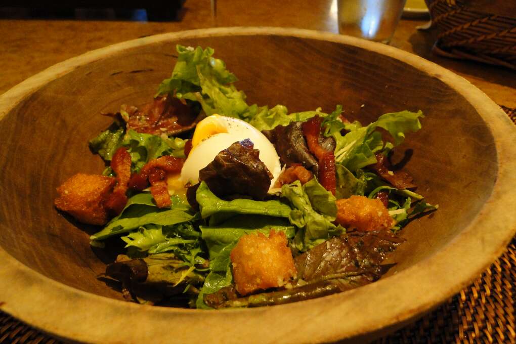 I actually enjoyed one of the hens eggs on a salad at Primo