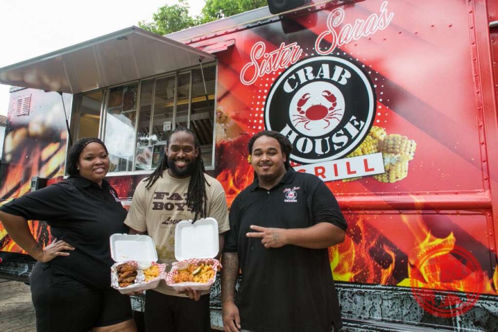 Sister Sara’s Crab House dishes Crab Boil out of the restaurant’s Fort Lauderdale truck.  