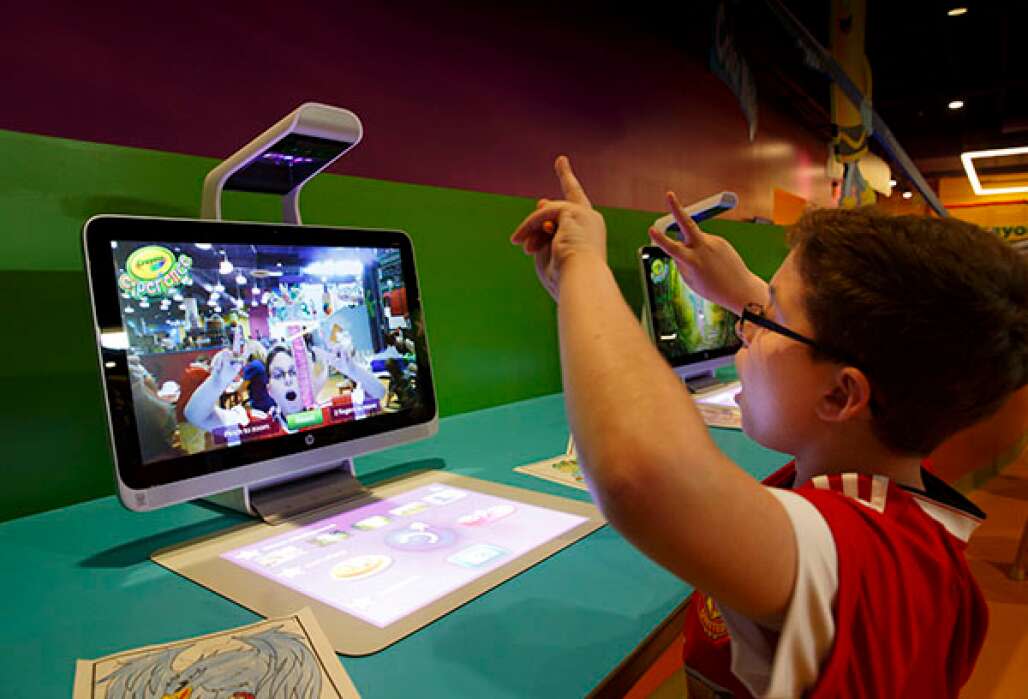 The Crayola Experience gets the crayons into the digital world with the Color Magic area where visitors can bring their creations to life. 