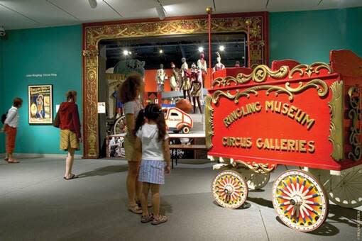Zirkus und Kunst - eine gelungene Mischung wie man am John and Mable Ringling Museum of Art wunderbar erkennen kann.