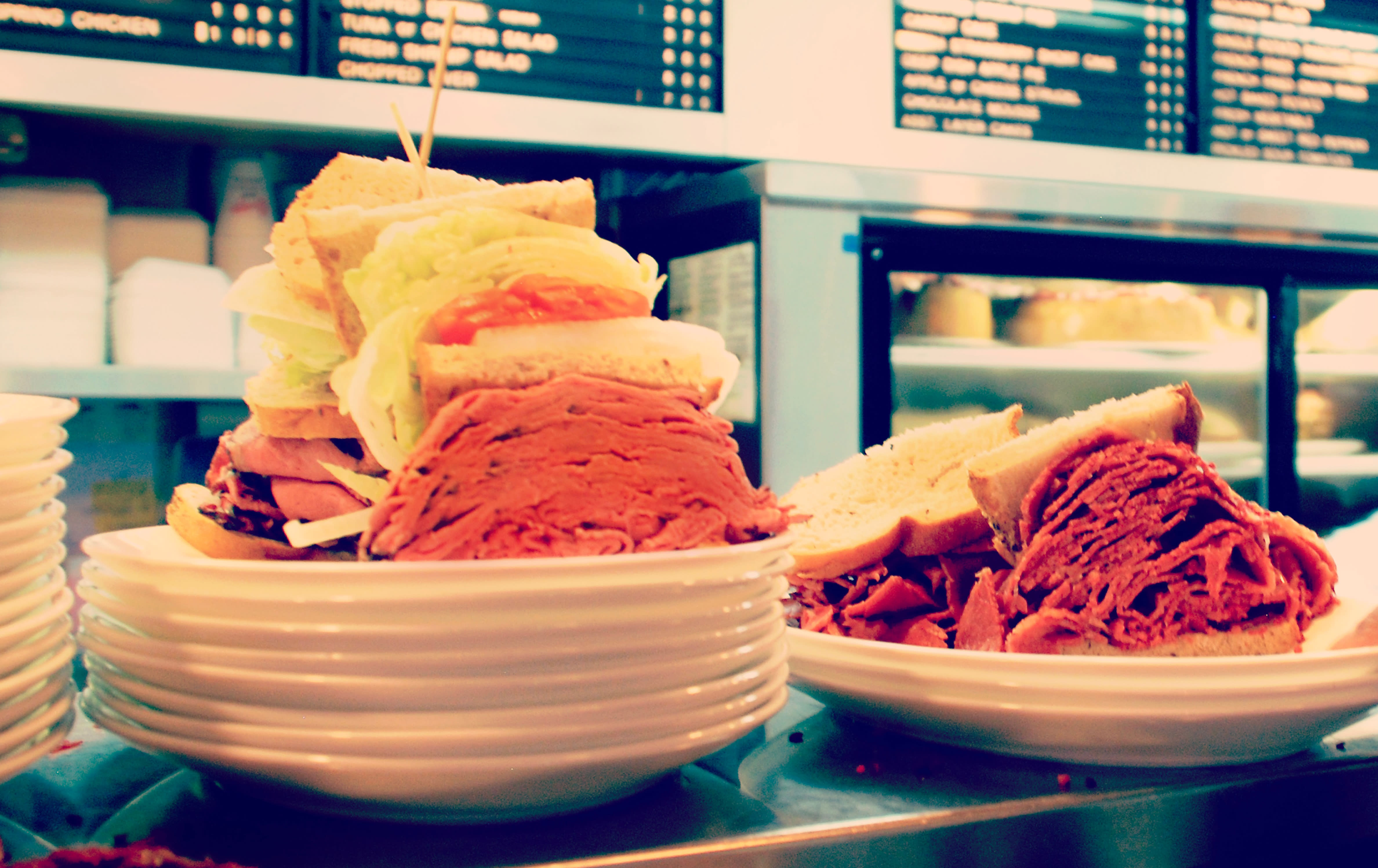 Pastrami Sandwich - Porky's BBQ Arlington Heights