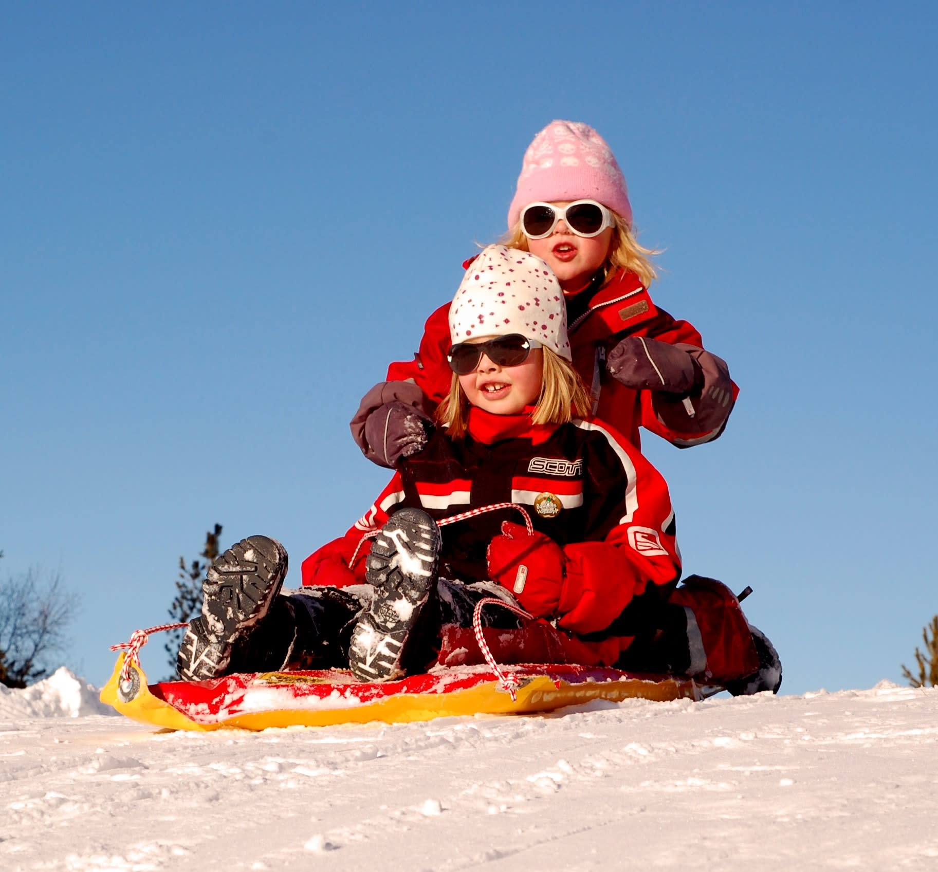Sledding in Chicagoland