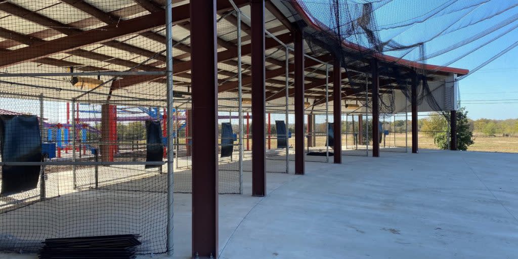 Guy's Night In Temple: Batting Cages at Spare Time