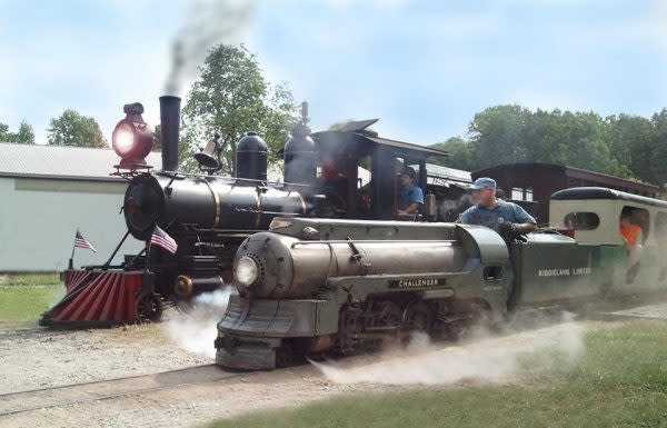 Hesston Steam Museum, railroad