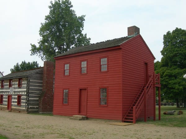 The Red House - The First Capitol of the Indiana Territory