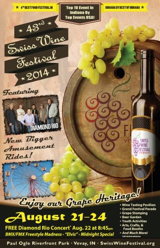 2014 Swiss Wine Festival Poster