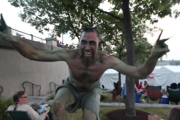 Ryan Artzberger as Caliban from The Tempest