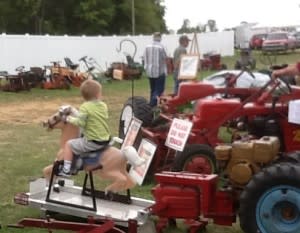 A steam-powered rocking horse!